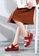Twenty Eight Shoes red Platform Leather Casual Sandals QB183-31 9D5D2SH11DD244GS_3