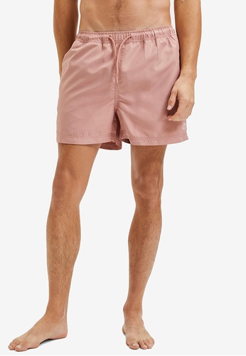 Selected Homme pink Classic Solid Swim Shorts EBE18US1960404GS_1