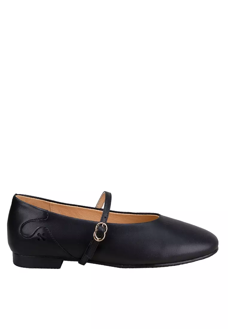 Women's Ballerina Flats Eos in Black