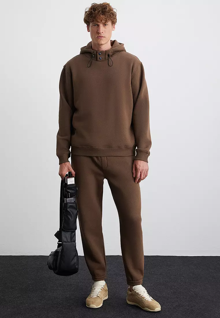 Jorna Snap Collar Hoodie
