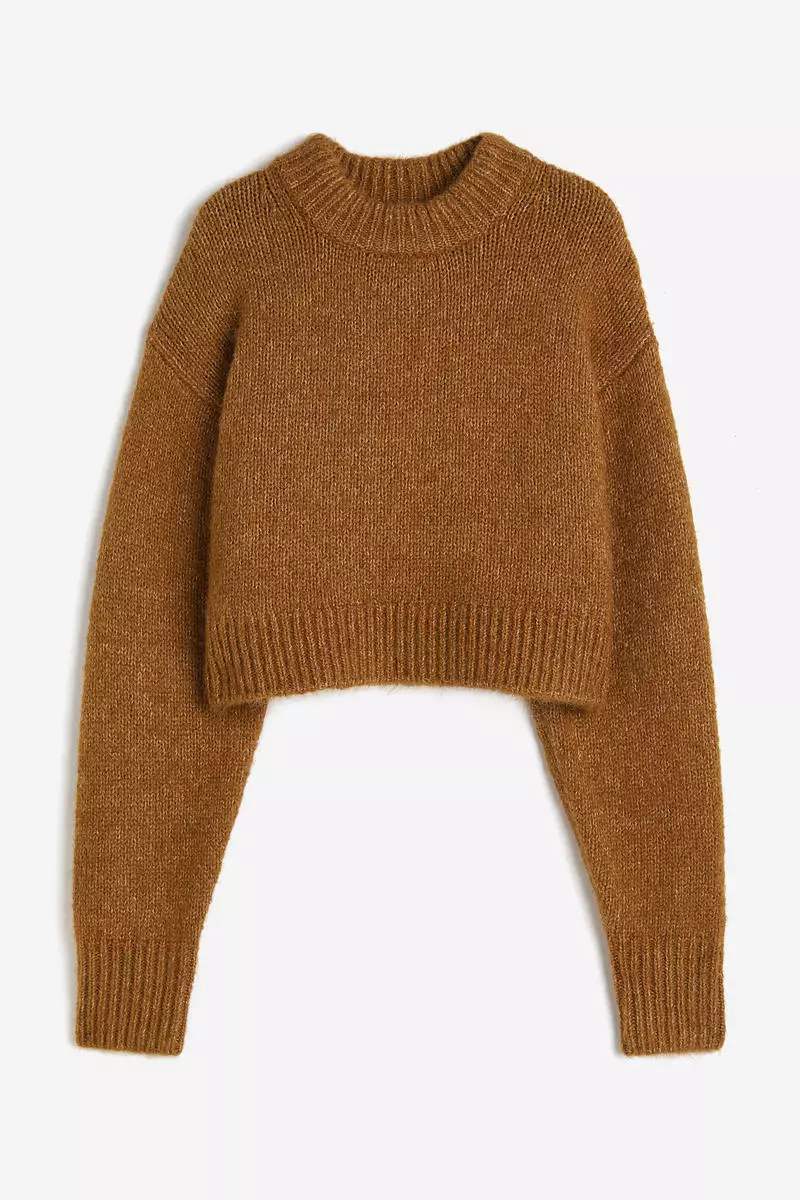 h&m cropped sweater