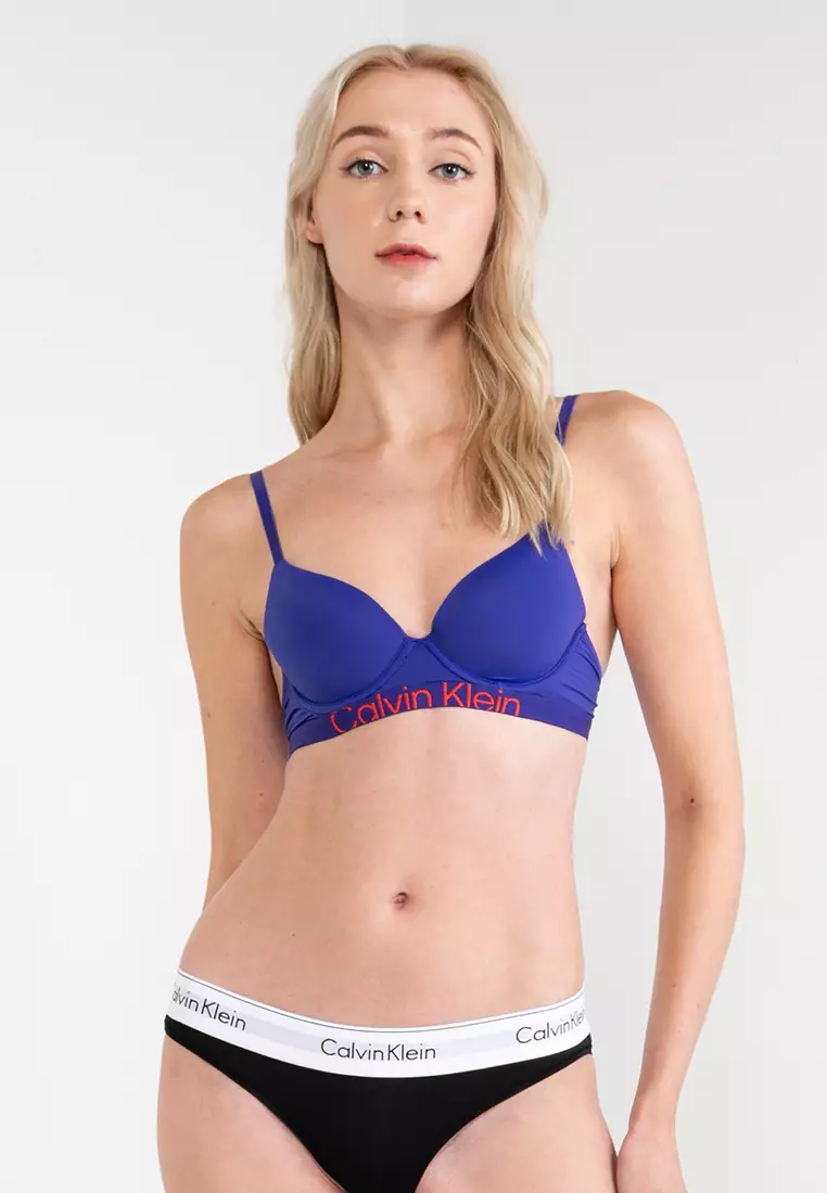 Buy Calvin Klein Lightly Lined Demi Bralette - Calvin Klein Underwear  Online