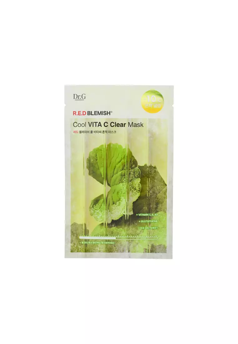DR. G R.E.D Blemish Cool VITA C Clear Mask(10pcs)