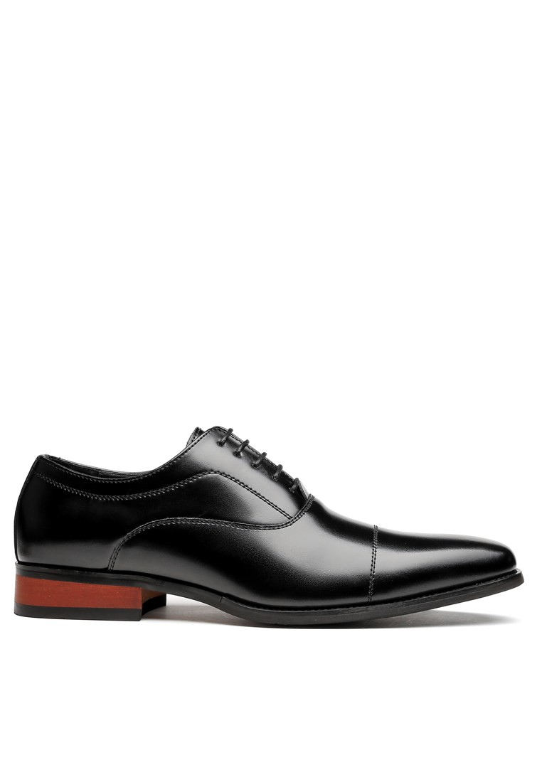 Leather Cap Toe Business Shoes KB888-1