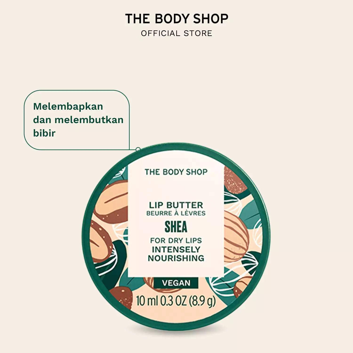 Shea Lip Butter Lip Balm 10ml