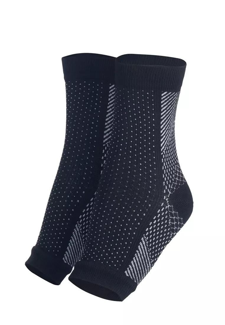 Seish Kaos Kaki Anti Fatigue Compression Socks Size L/XL Material Nylon ORIGINAL - Black