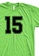 MRL Prints green Number Shirt 15 T-Shirt Customized Jersey C1769AAAABCCACGS_2