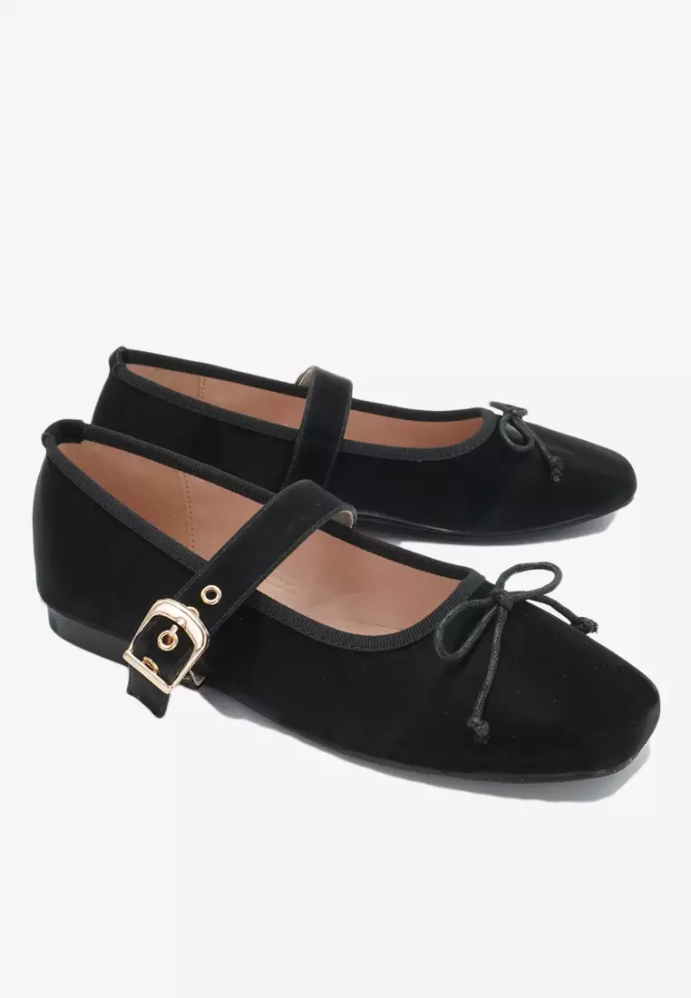Dr. Cardin Women Luxe Mary Jane Flats L-RAU2-9008