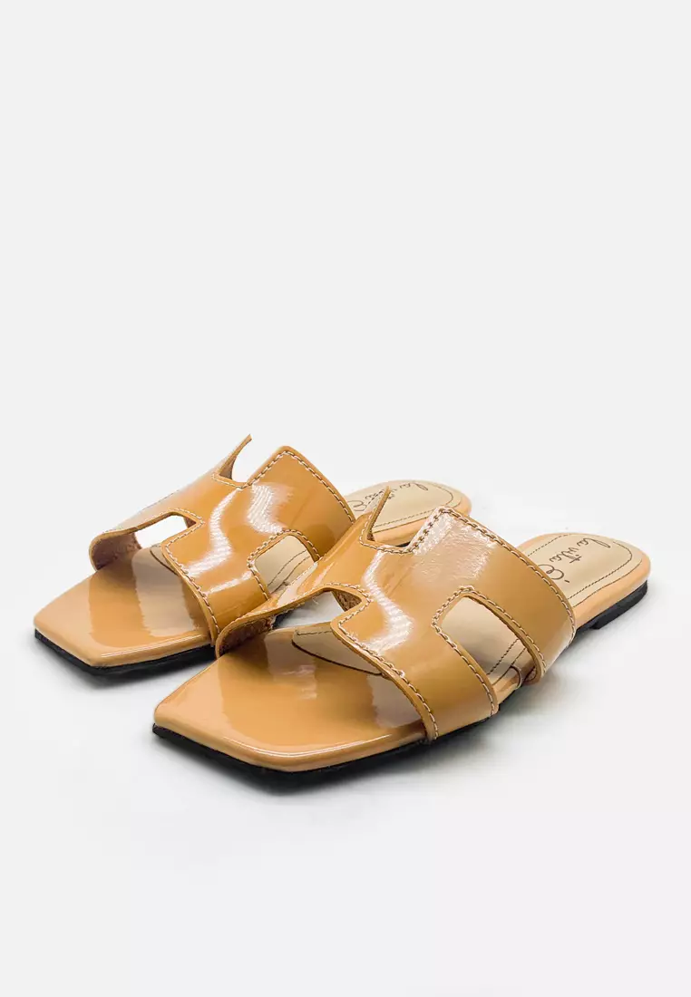 Sandal Slide Flat Wanita