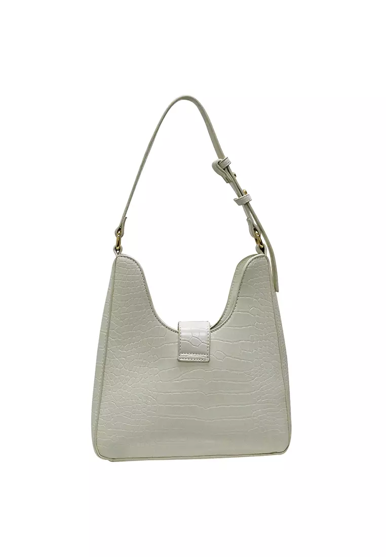 Buy SEMBONIA SEMBONIA EMBOSSED CROC PRINT SHOULDER BAG 2023 Online