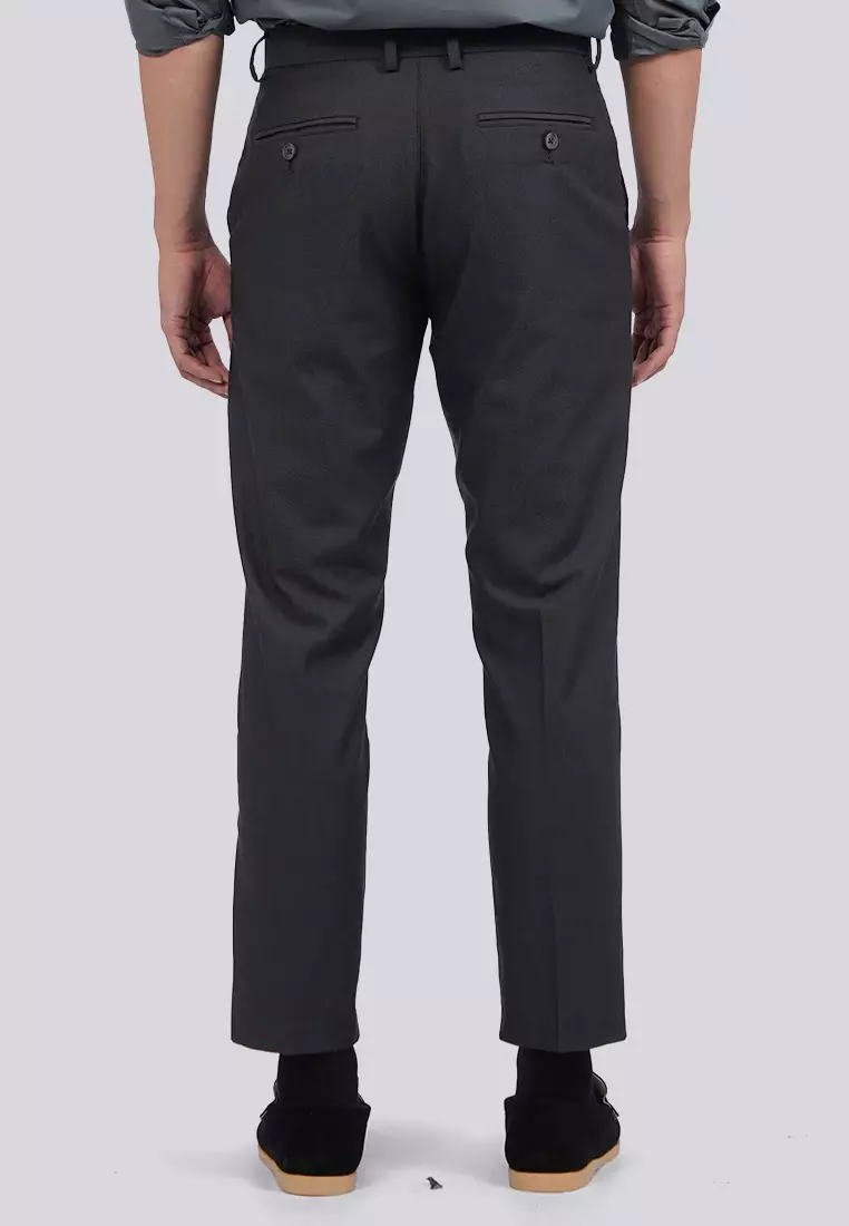 Slim Fit Formal Dobby Pants