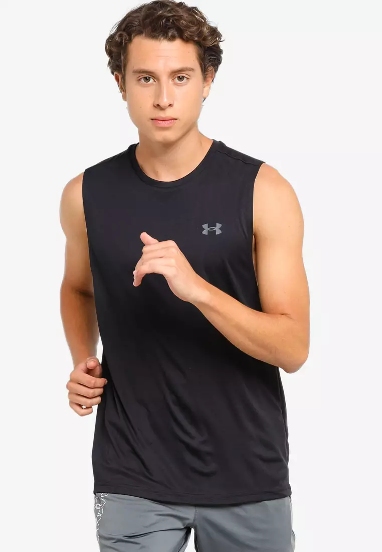Buy Under Armour Velocity Muscle Tank Top 2024 Online | ZALORA Singapore