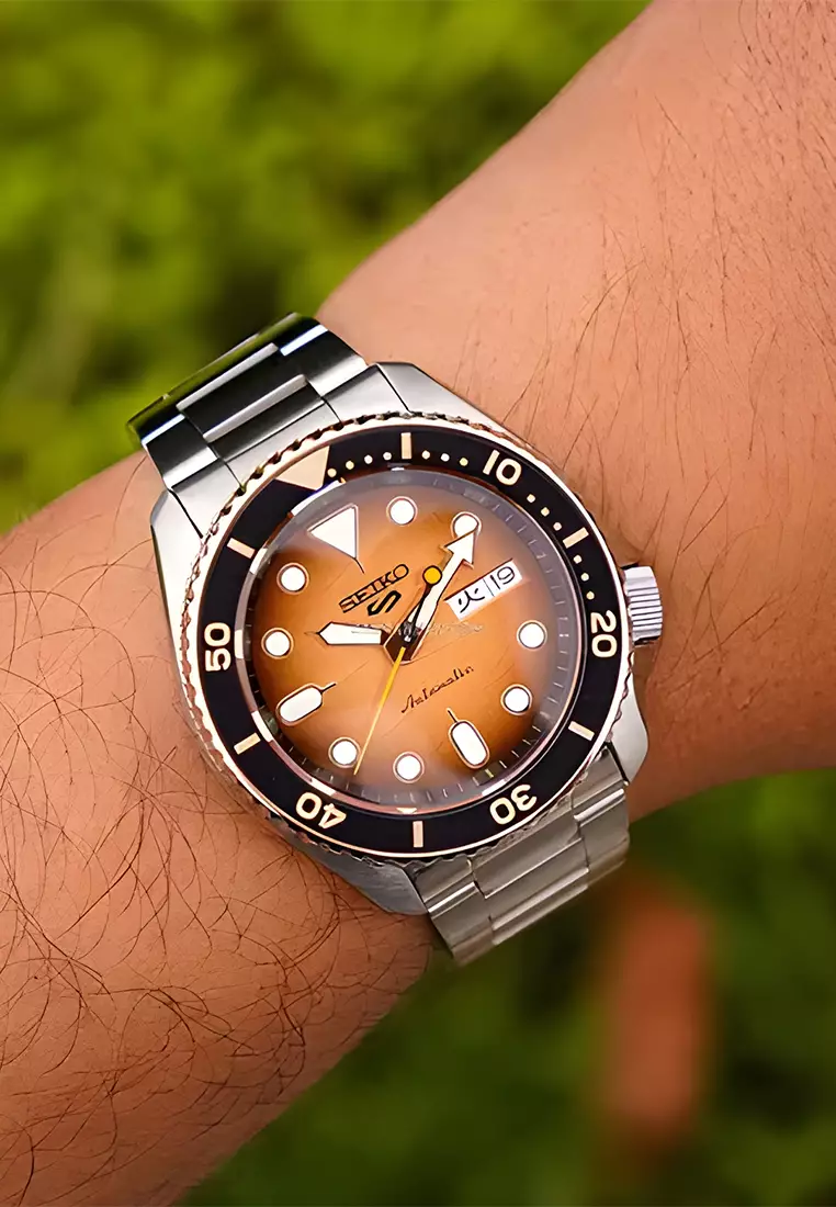 Seiko 5 Sports Harimau Sumatera SRPL45K1 - Jam Tangan Analog Pria - Indonesian Exclusive Model Limited Edition of 1000pcs