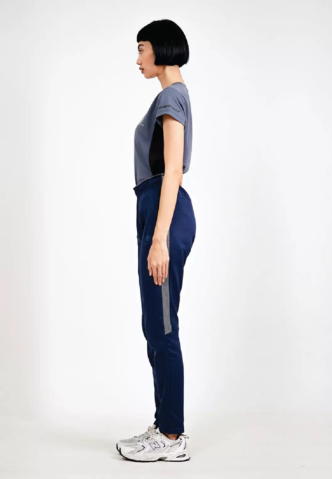 Tiento Setelan Olahraga Wanita Kaos Lari Dry Fit Lengan Pendek Baju Running Celana Panjang Training Gym Fitness Sport Extra Lite