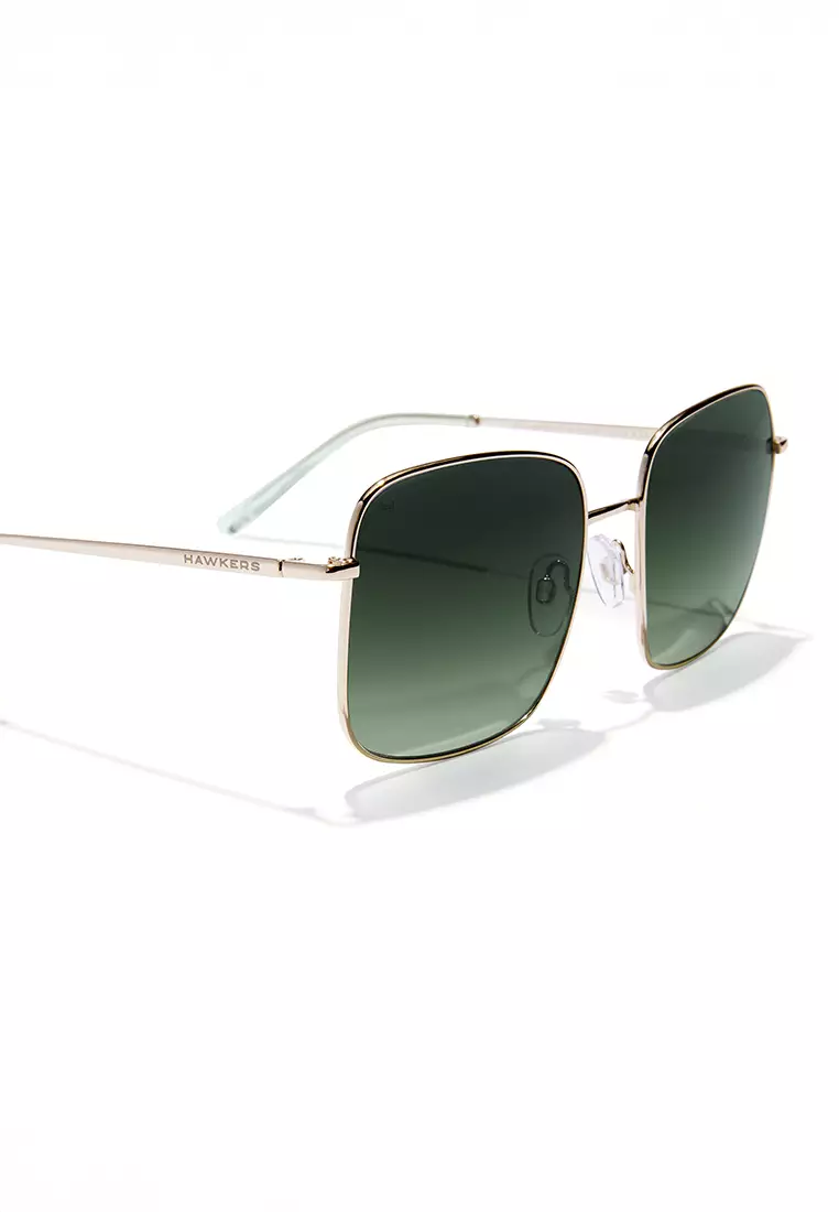 Royal Flush - Gold Green Forest Sunglasses for Men and Women, Unisex. Official Product Designed in Spain