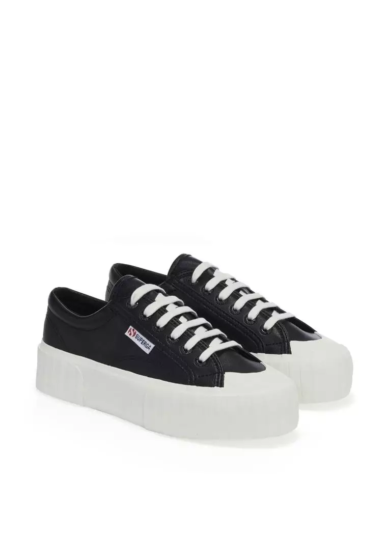 Superga striped clearance platform sneakers