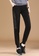 Its Me black Elastic Waist Striped Thermal Trousers (Plus Cashmere) 1C8D1AAF9B60F9GS_3