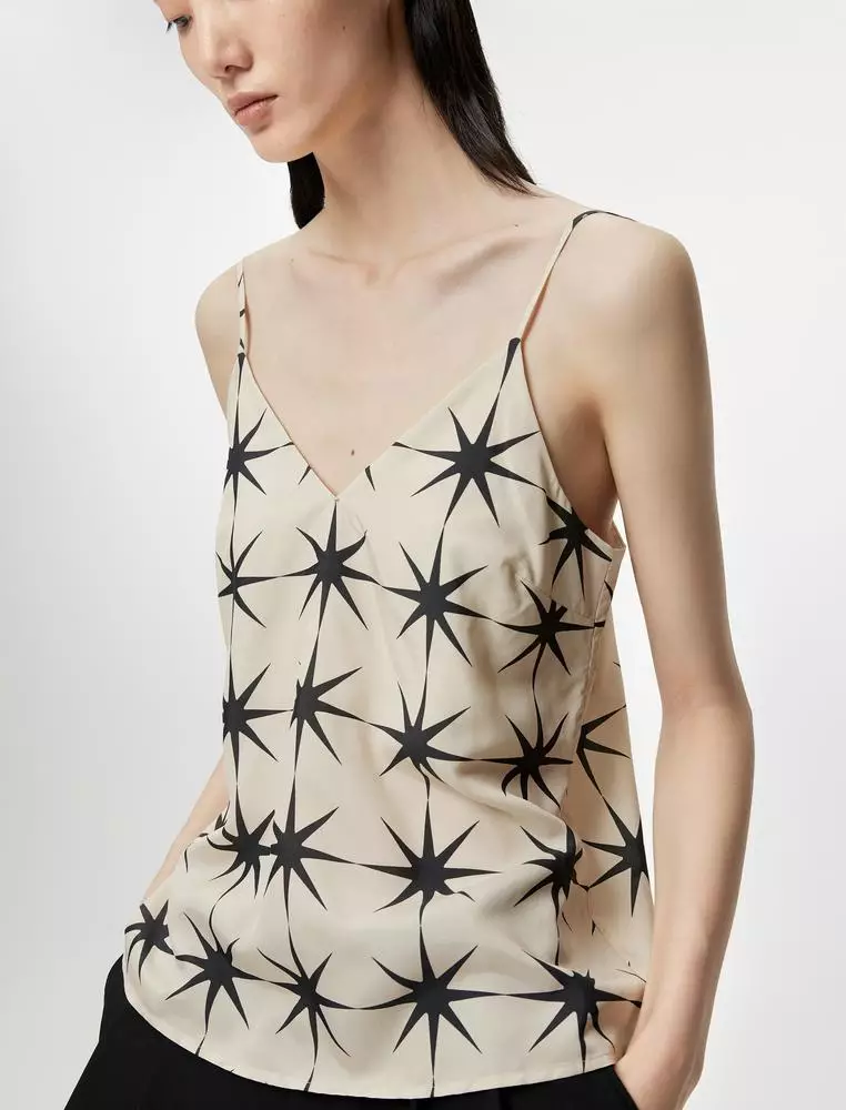 JNBY Women's Star Print Strapless Vest