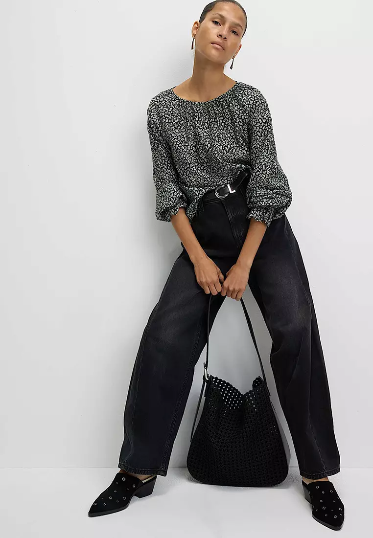 Lyocell Rich Printed Blouse