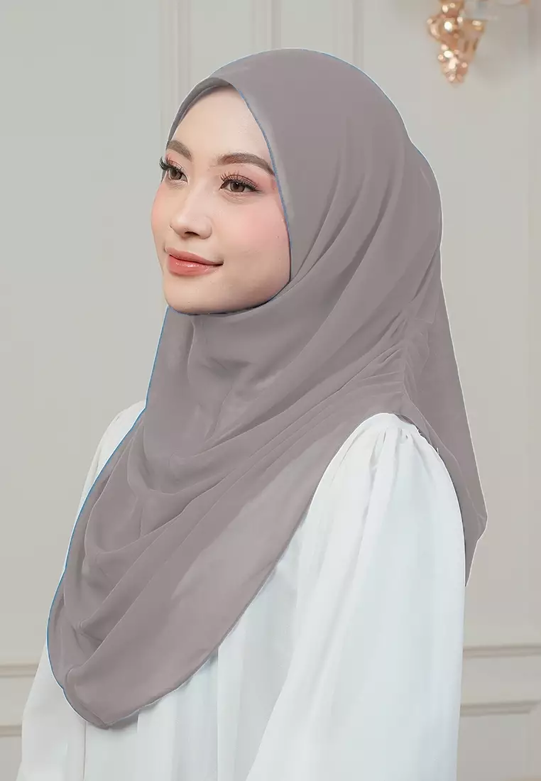 HIJAB INSTAN AURORA - GREY