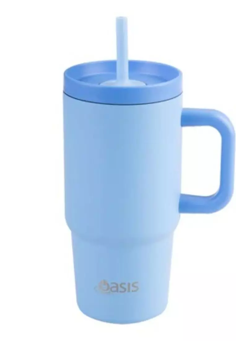 Oasis Stainless Steel Insulated Mini Commuter Travel Tumbler 700ML - Blue