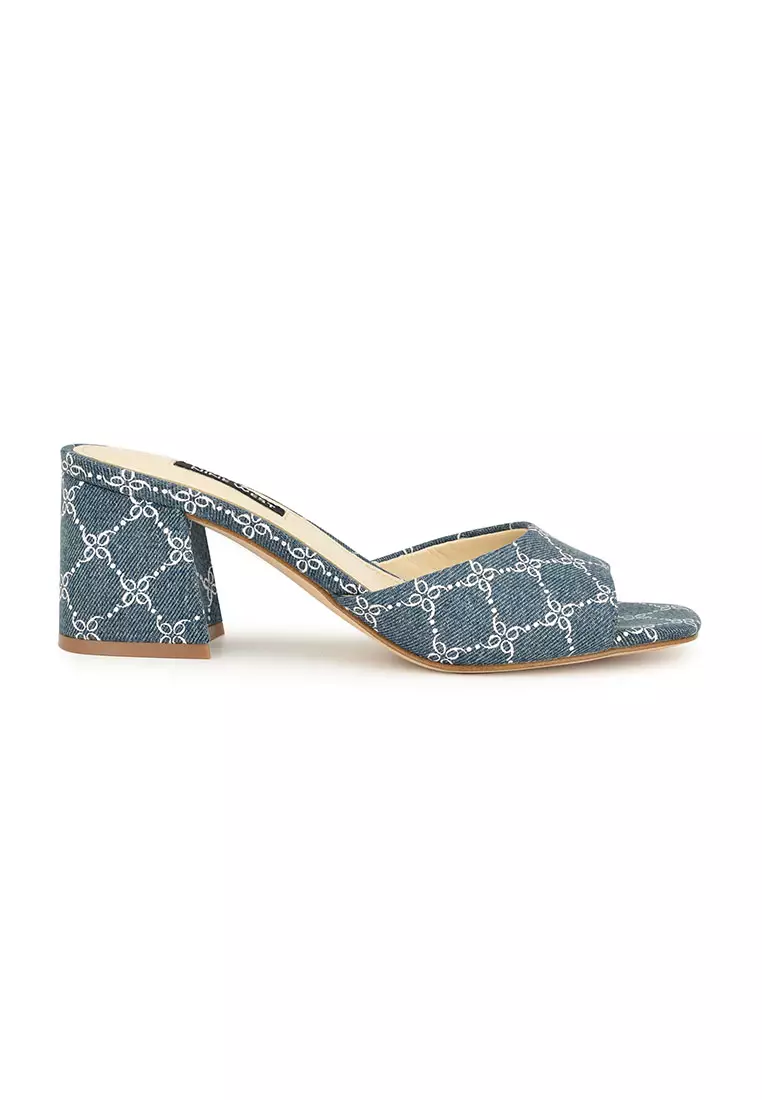 Discount on Nine West  shoes - SKU: Gagen7 Slide Sandals Medium Blue
