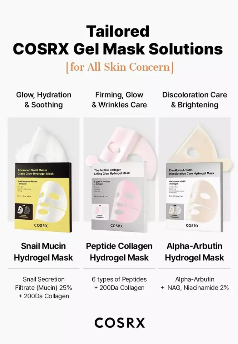 Buy COSRX COSRX The Alpha-Arbutin Discoloration Care Hydrogel Mask