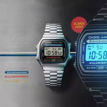Casio Jam Tangan Pria A168WA-1WDF