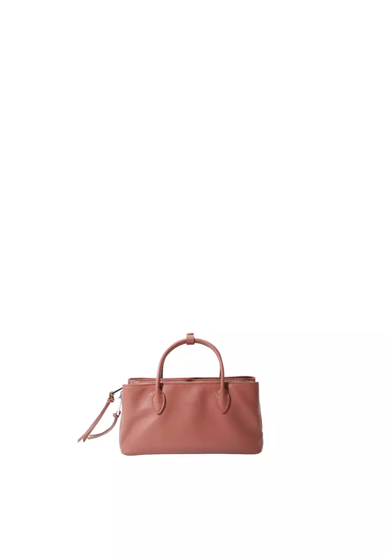 TONA II Top Handle Bag - Caramel