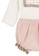 RAISING LITTLE white and pink Barbara Outfit Set DBF63KAB3B1490GS_3