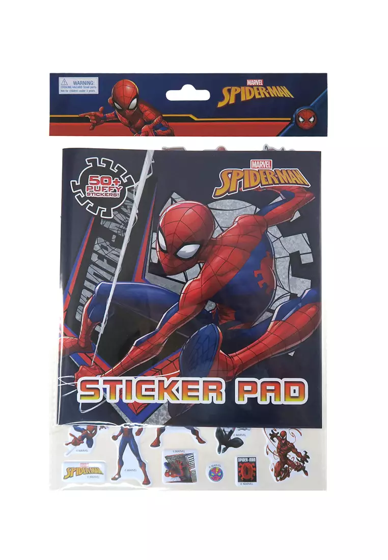 Buy Disney Classic Characters Spiderman Sticker Album With Sticker Pad