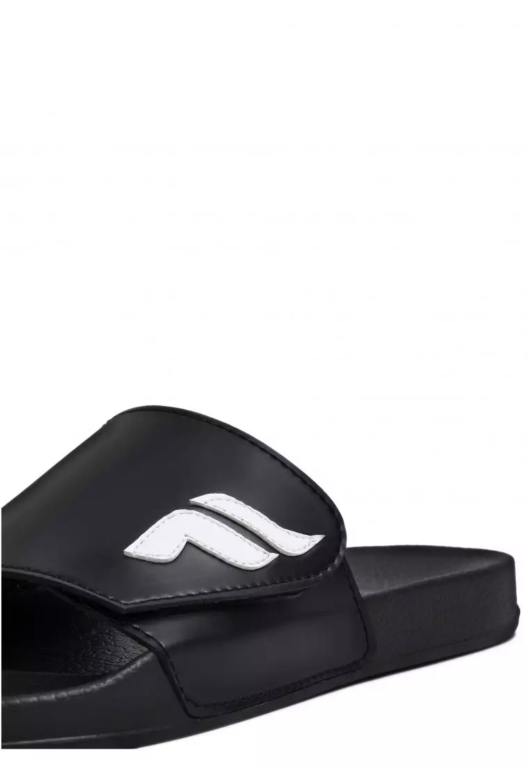 Nexa Black Sandal Pria Slide