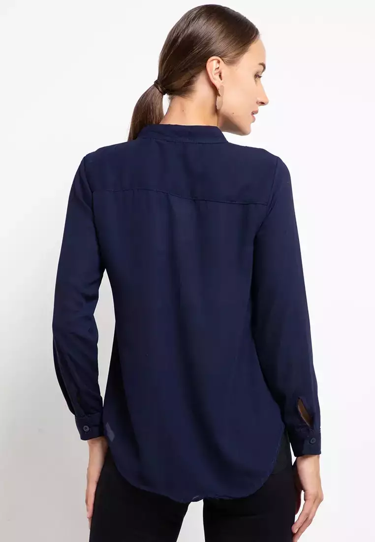 Chanira Selma Blouse-Navy