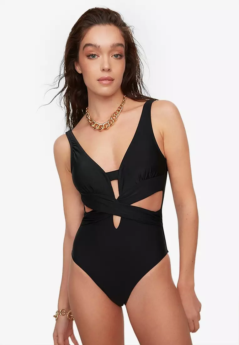 Buy Trendyol Cut Out Swimsuit 2024 Online ZALORA Philippines