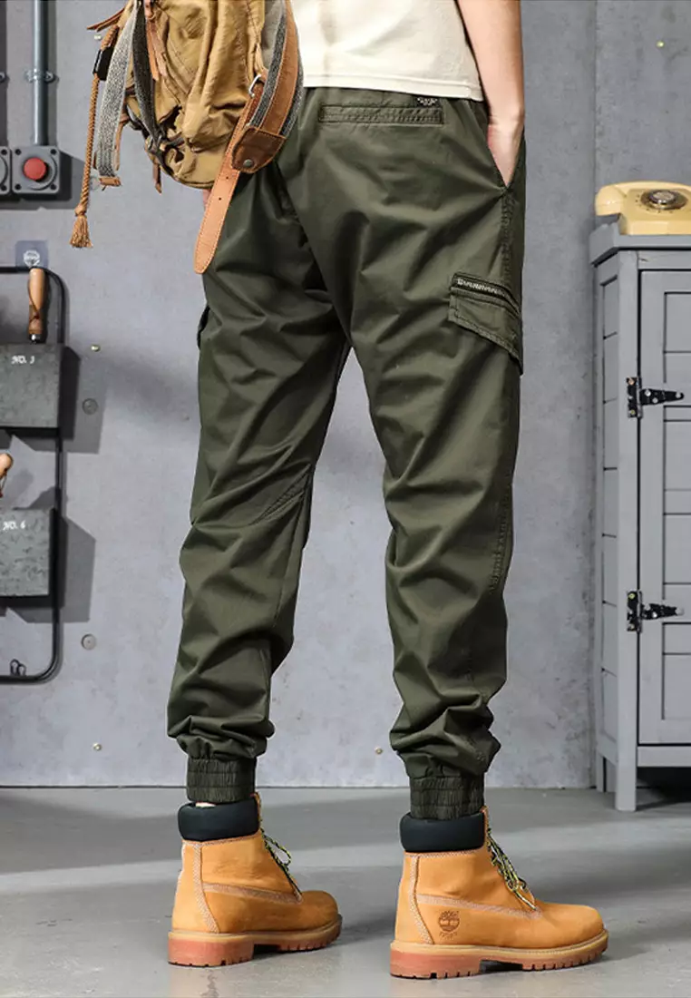 Functional Style Pockets Cargo Pants GJL678