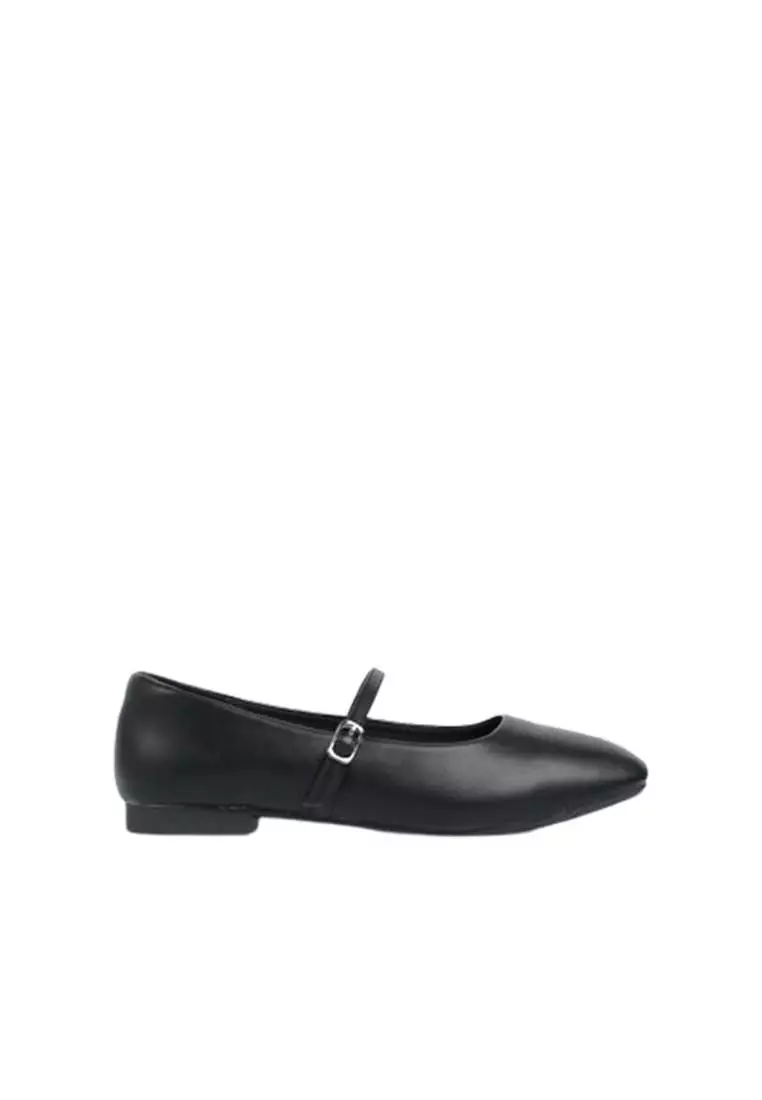 Discount on Happy2U  shoes - SKU: Brie Ballerina Strap Flats