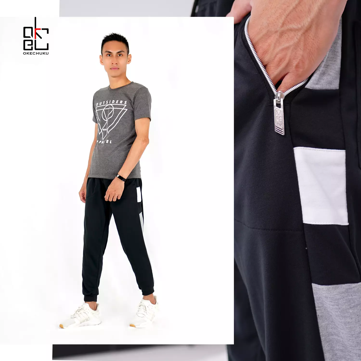 OKECHUKU Erick Celana Joger Pria / Celana Jogger Pria / Jogger Pants / Celana Training Olahraga