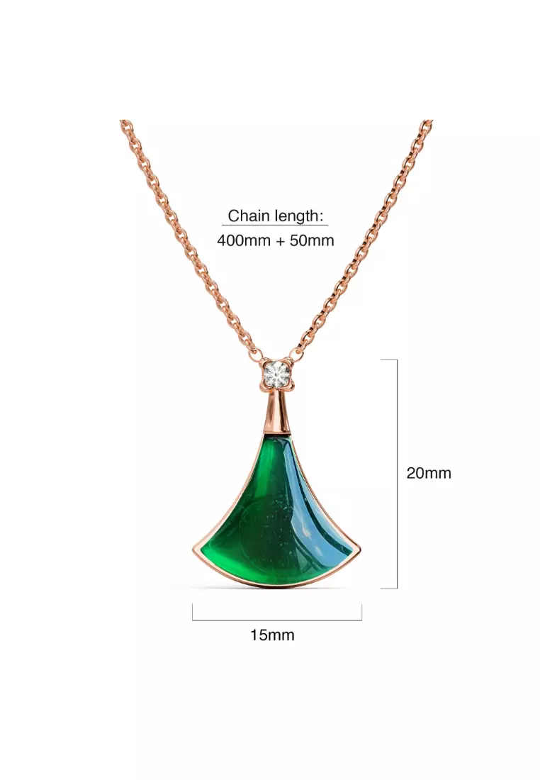 Diva's Dream Necklace in Rose Gold