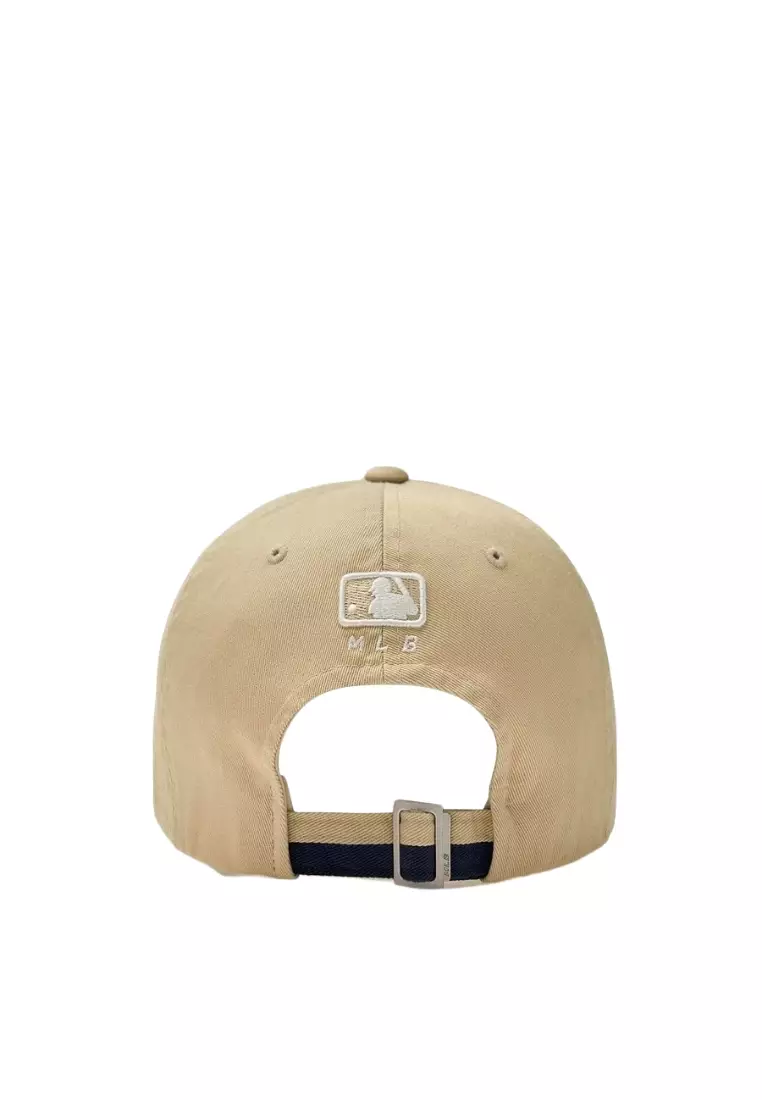 キャップ MLB Korea Varsity Lettering Unstructured Ball Cap BOS DCream □MLB Korea□ Varsity Lettering Unstructured Ball Cap BOS DC
