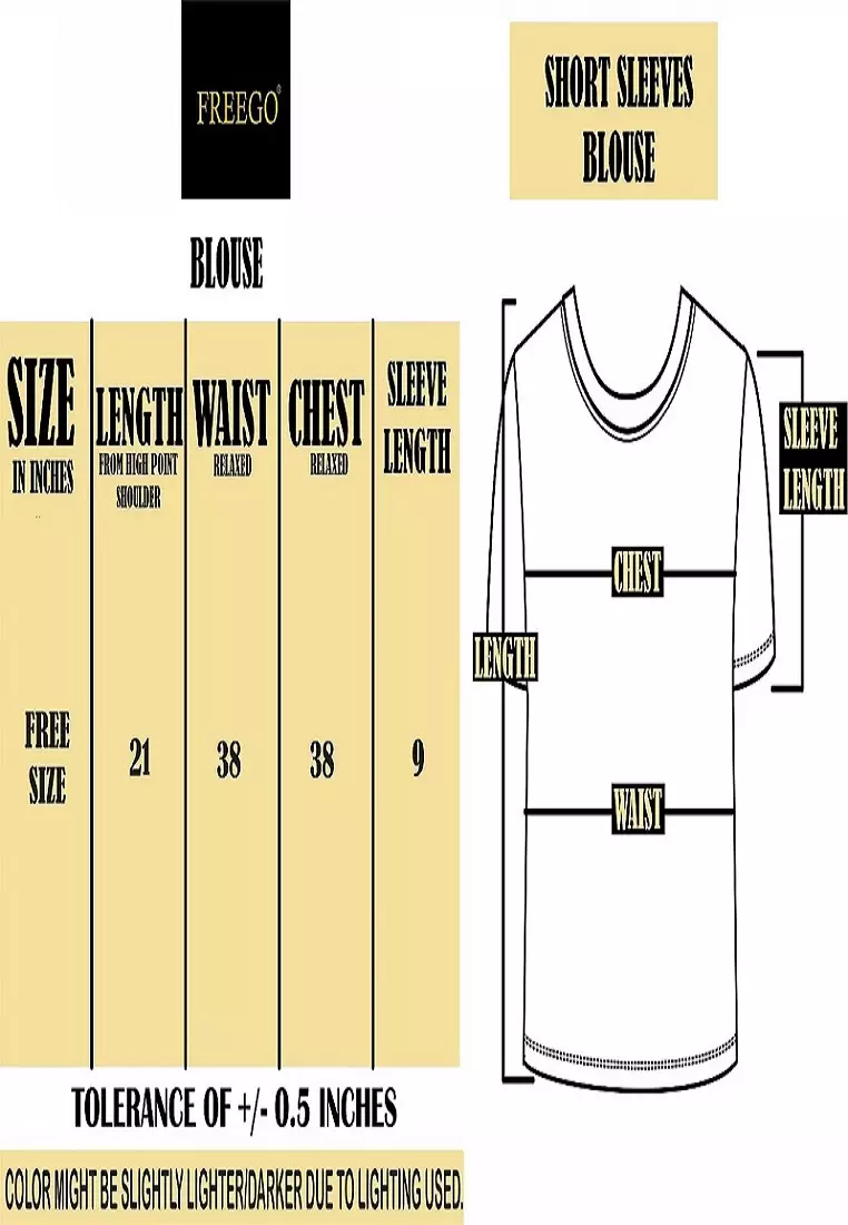 Knitted Stripes Short Sleeve Blouse