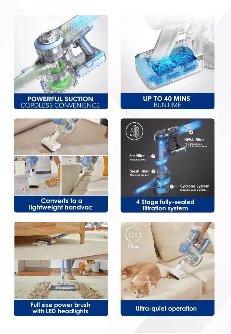 Buy TINECO Tineco A11 Hero Cordless Stick Vacuum Cleaner 2024 Online