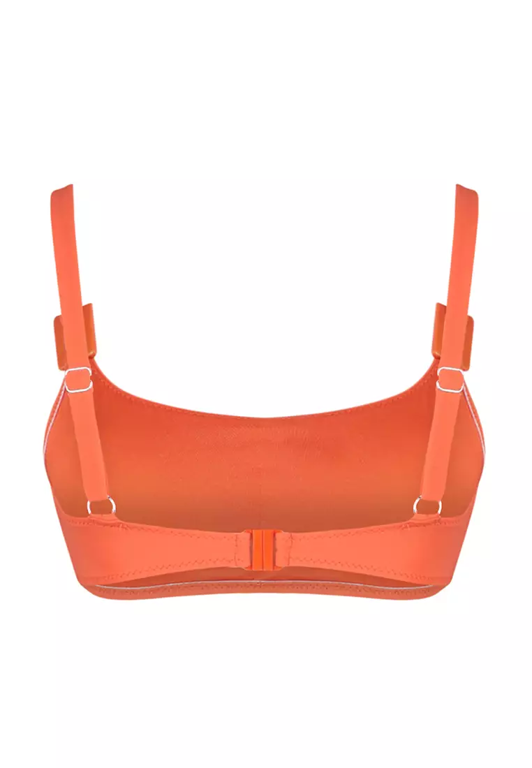Bralette Covered Bikini Top with Accessories