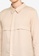 ZALORA BASICS beige Front Panelling Long Sleeve Shirt 54A7BAAF227F65GS_3