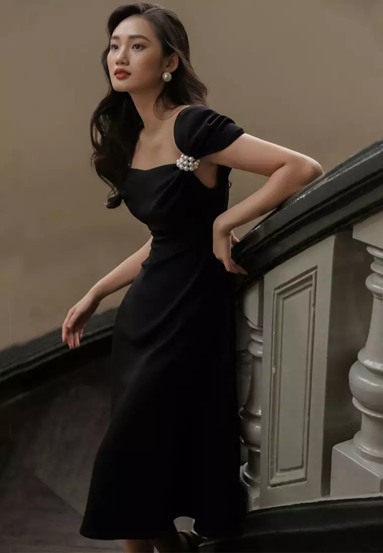 [Clove]★24SS★韓国大人気 ★Sunny Terry Dress MUSINSA公式 | CLOVE [24SS clove] Sunny Terry Dress (Navy)
