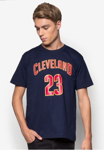 Cleveland #23 海軍藍 Basketball TEE, 服飾,esprit香港門市 T恤