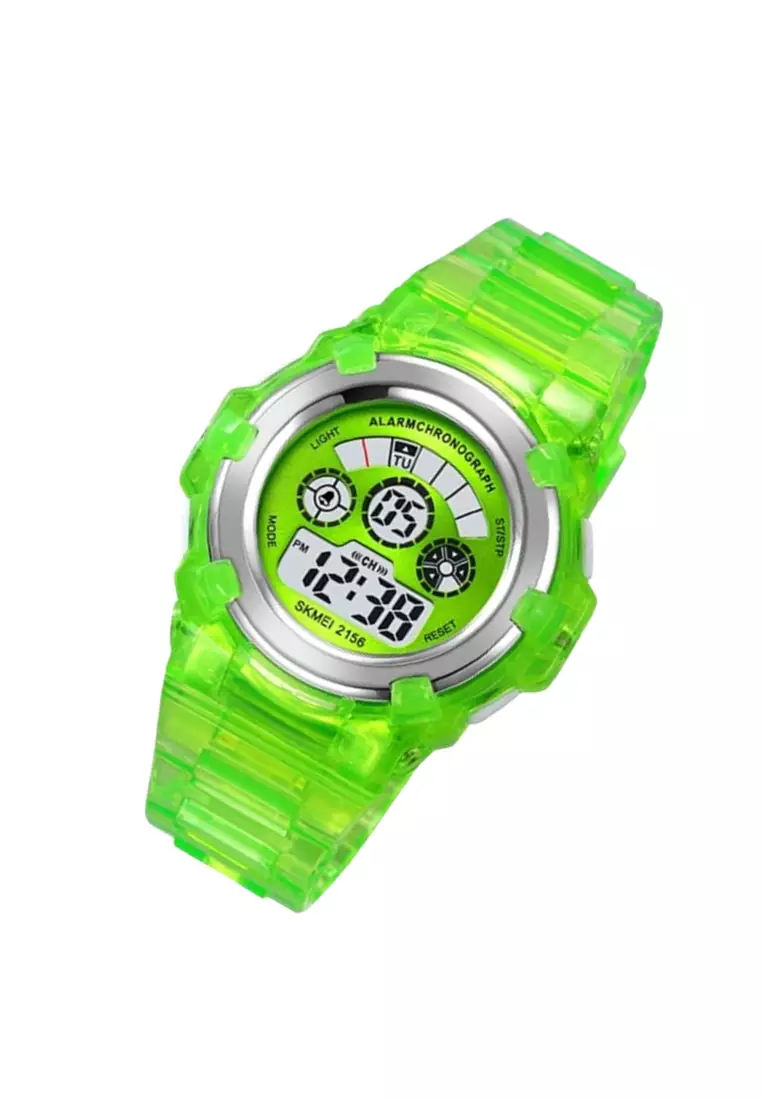 Jam Tangan Digital EL Light Material TPU Waterproof MC56 ORIGINAL