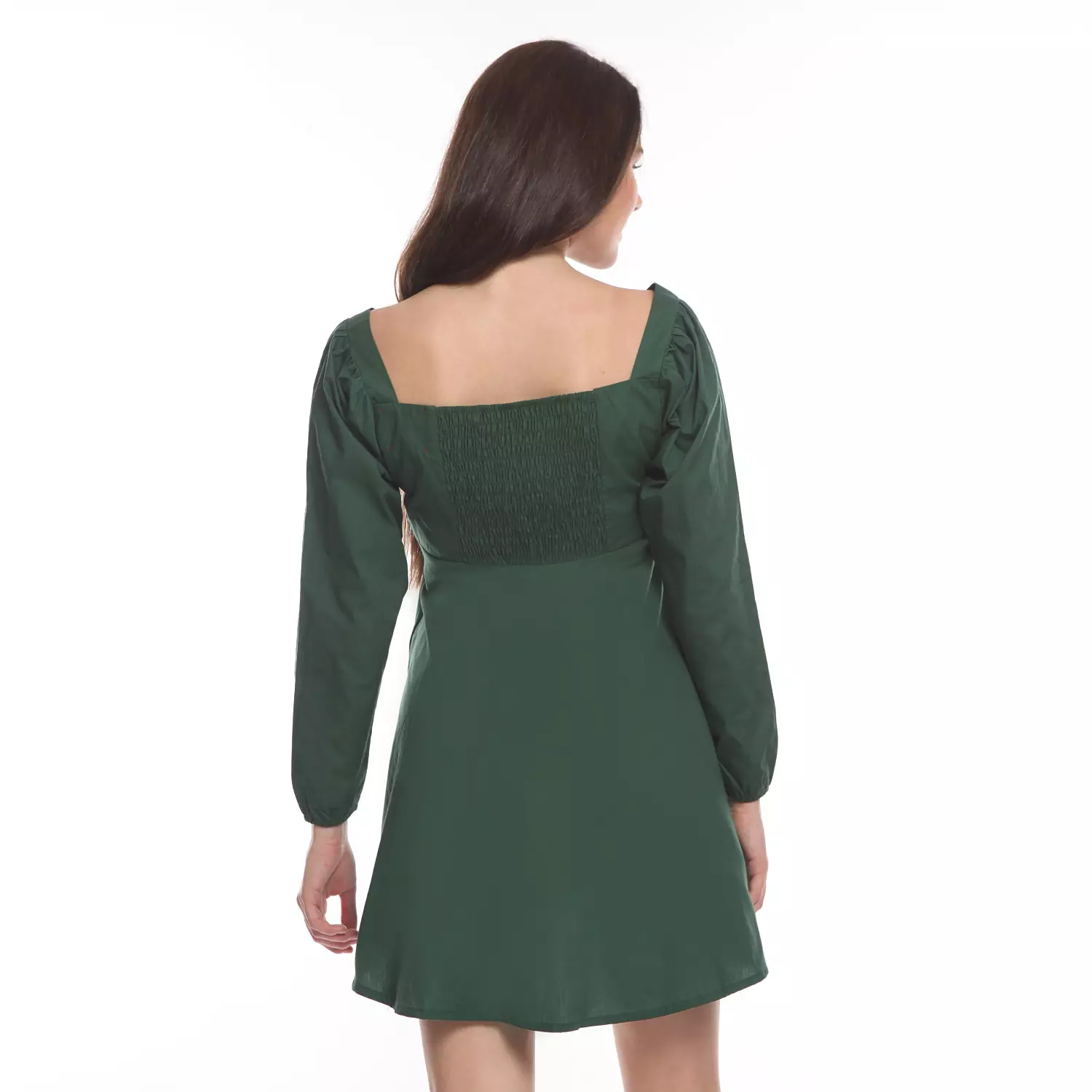 Insight Dress Wanita Hijau C Sasha Mini Dress Planet Surf