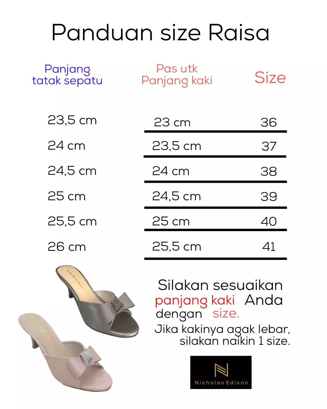 Nicholas Edison Heel Raisa Beige