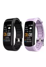 Black, purple