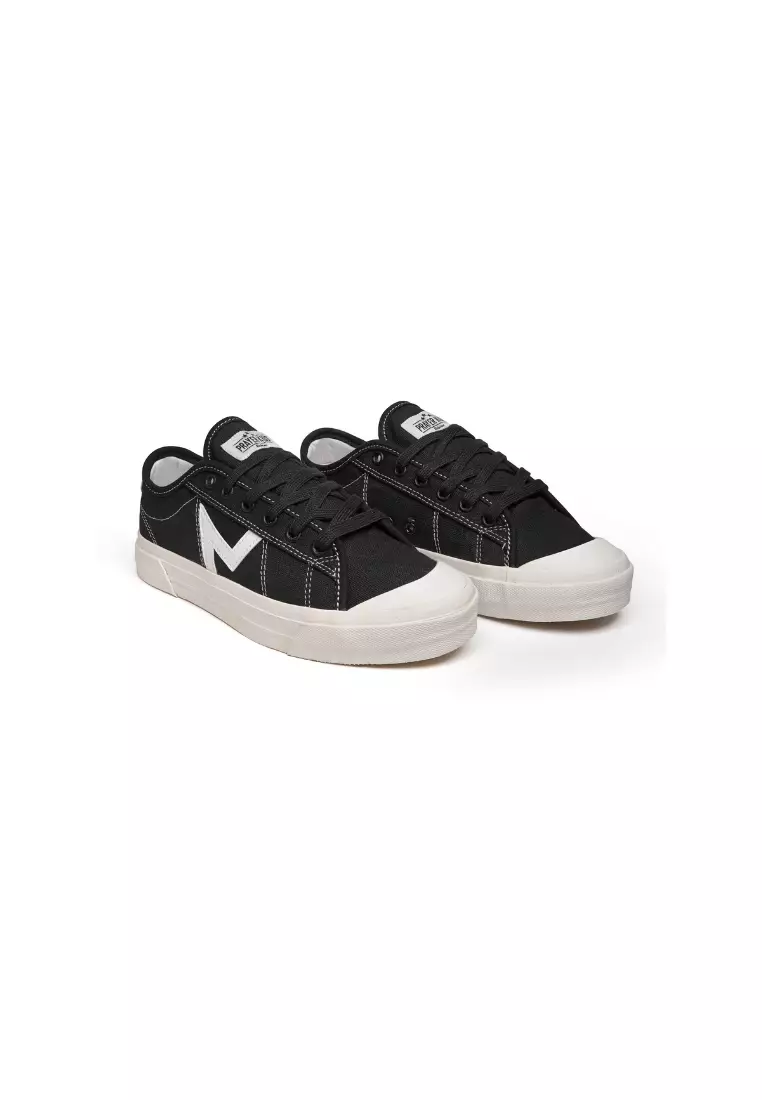 Kecot 02 Ox Black White - Sepatu Sneakers Pria Wanita - Unisex